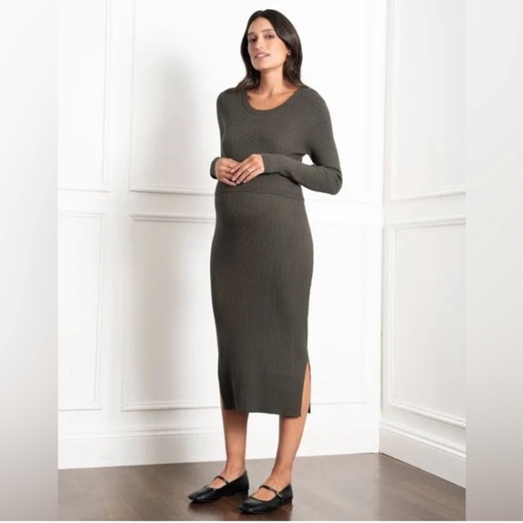 Seraphine Amaya Nursing and Maternity Long Sleeve Knitted Dress Size 8 NWT New - Picture 16 of 16